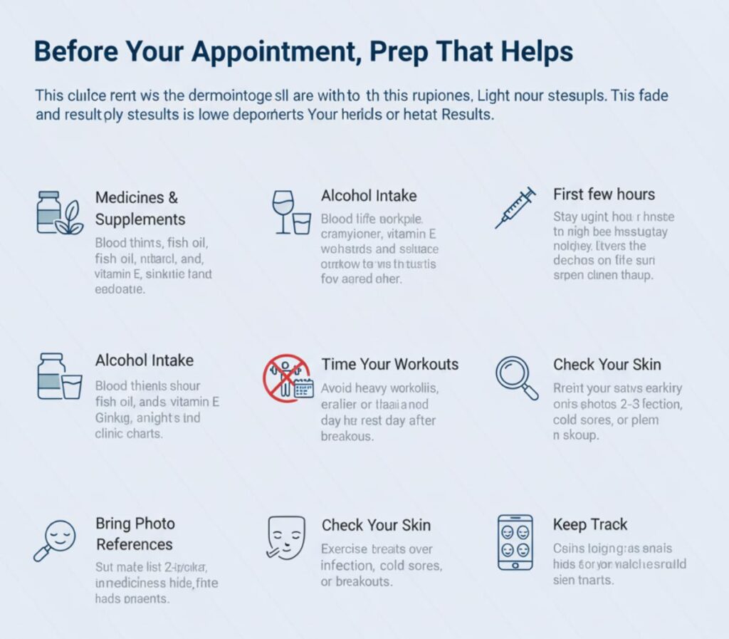 Before your appointment, prep that helps results - how to make Botox last longer
