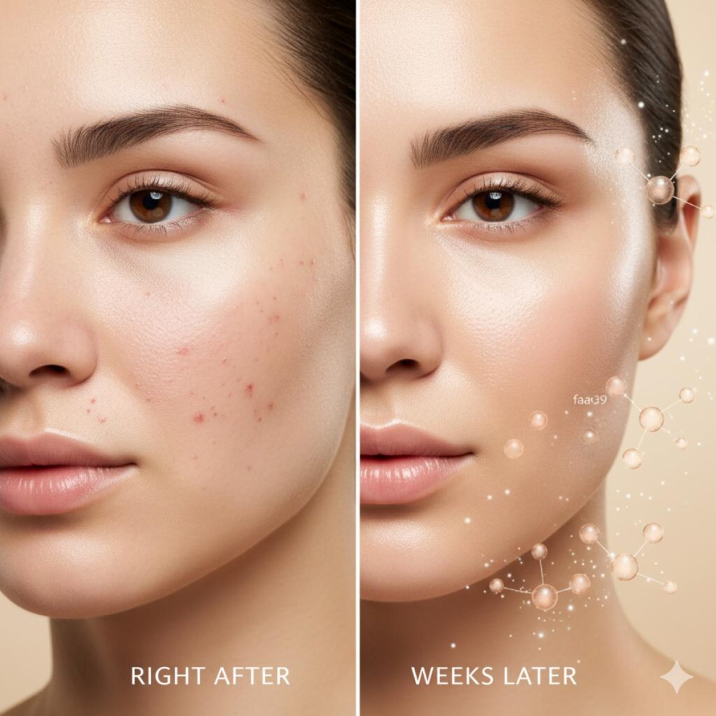 Results timeline and what to expect - hyaluronic acid skin booster treatment in mumbai